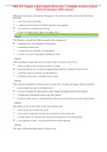 HIEU 201 Chapter 6 Quiz Liberty University | Complete Answers (Latest 2023) All Answers 100% correct.