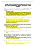 ATI RN capstone proctored comprehensive assessment 2019 B/ATI Comprehensive Practice Test B {Newest Update}