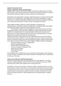 Samenvatting Principles of Cognitive Neurosciences hoofdstuk 1 t/m 7 (200300074)