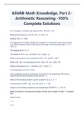 PICAT-ASVAB EXAMS PACKAGE DEAL | BUNDLE contains Questions and Answers for ASVAB / PICAT VERIFICATION TESTS,  practice test Questions and  ASVAB PICAT Maths, Mechanical and GENERAL SCIENCE - Latest 2023/2024 Solutions