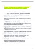 ARKANSAS HEALTH INSURANCE EXAM NEWEST 2024-2025 WITH COMPLETE QUESTIONS AND CORRECT VERIFIED ANSWERS (DETAILED ANSWERS) ALREADY GRADED A+ 100% GUARANTEED TO PASS CONCEPTS!!! _______ is NOT an element of a valid contract: - ANSW..Countersignature "M