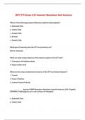 OST 575 Exam 2.9: Immuno Questions And Answers