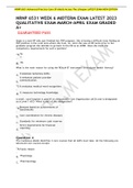 NRNP 6531 WEEK 6 MIDTERM EXAM LATEST 2023 QUALITATIVE EXAM MARCH-APRIL EXAM GRADED A+