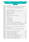 Test Bank for Pathophysiology the Biologic Basis for Disease in Adults and Children 9th Edition 2022/2023