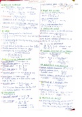 Cheatsheet - Straight Lines (Maths)