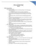  NR 507 Advanced Patho Edapt Notes Complete study guide