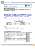 Covalent Bonds 