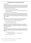 (2024) Biology Study Guide HESI Exam