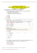 BINGHAMTON UNIVERSITY (SUNY) DEPARTMENT OF CHEMISTRY VERSION A (ANSWER KEY) CHEM 111 – Chemical Principles (Fall 2012) 