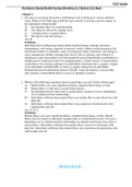 TEST BANK Psychiatric-Mental Health Nursing 8th edition by VIDEBECK Course PSYCH 100 Institution Vanderbilt University Page 11.The nurse is assessing the factors contributing to the well-being of a newlyadmittedclient. Which of the following would the nur