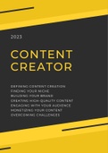 Content Creator