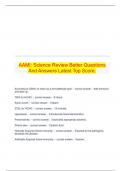 AAMI: Science Review Better Questions And Answers Latest Top Score.