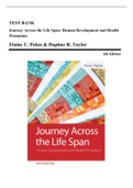 Test Bank - Journey Across the Life Span: Human Development and Health Promotion, 6th Edition (Polan, 2020), Chapter 1-14 | All Chapters
