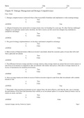 Strategic Management chapter 1 exam questions and answers