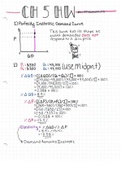 Microeconomics Ch. 5 Homework Answers