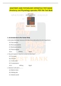 ANATOMY AND PHYSIOLOGY OPENSTAX TEST BANK /Anatomy and Physiology openstax PDF File Test Bank