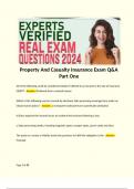 Property And Casualty Insurance Exam Q&A Part One 