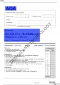 AQA-7552-2-DESIGN AND TECHNOLOGY QUESTION PAPER 2-A LEVEL-DESIGNING AND MAKING PRINCIPLES-12Jun2024