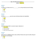 202140 Fall 2021 BIBL 104-D11 LUO Quiz: The Old Testament Books of History Attempt Score 49 out of 50 points