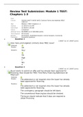  RELE 1300 Review Test Submission: Module 1 TEST: Chapters 1-3