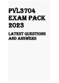 PVL3704 EXAM PACK 2023