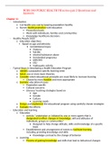 NURS 340 PUBLIC HEALTH PH notes quiz 2 Questions and Answers,100% CORRECT