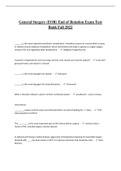 General Surgery (EOR) End of Rotation Exam Test Bank Fall 2022._______is the most important anesthetic complication. Anesthesia causes an uncontrolled increase in skeletal muscle oxidative metabolism, which overwhelms the body's capacity to supply 