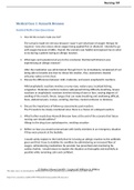 Exam (elaborations) Kenneth Bronson Guided Reflection Questions and Answers Kenneth Bronson VSim Guided Reflection Questions 1. How did the scenario make you feel? I actually felt pretty comfortable with this simulation. It still frustrates me at the lack