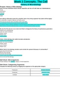 BIOS 242 Week 1 Concept: The cell history of Microbiology_Chamberlain