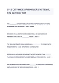   FDNYC  S-12 CITYWIDE SPRINKLER SYSTEMS, S12 sprinkler test  2023 ( A+ GRADED 100% VERIFIED)