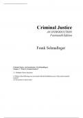 Test Bank For Criminal Justice An Introduction, 14th Edition by Frank Schmalleger 2024