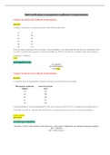 MATH 225N Week 8 Assignment Coefficient of Determination(GRADED A)