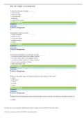 BIOL 102: Chapter 13-14 Assignment / BIOL102 Principles of Human Biology Chapter 13-14 Quiz (complete Solutions)