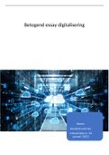 Betogend essay digitalisering