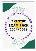 PVL3702 EXAM PACK 2024/2025