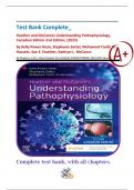 Test Bank Complete_ Huether and McCances Understanding Pathophysiology, Canadian Edition 2nd Edition, (2023) by Kelly Power-Kean, Stephanie Zettel, Mohamed Toufic El-Hussein, Sue E. Huether, Kathryn L. McCance All Chapters 1-42| + New! Chapter 43| Verifie