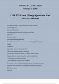 OST 575 Exam 2 Drugs Questions And Correct Answers