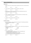 Test Bank For CWNA Guide to Wireless LANs, 3rd Edition Chapter 1-13