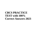 CBCS Certification Test with 100% Correct Answers 2023, BCS Exam Review 2023 CBCS PRACTICE TEST with 100% Correct Answers 2023 (Best Guide)