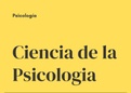 Resumen de la psicología y sus objetivos