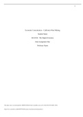 Economic Concentration – California Wine Making SECO/535: The Digital Economy Assignment + Study guides_ Latest Fall 2022-2023.