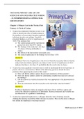 TEST BANK FOR PRIMARY CARE ART AND SCIENCE OF ADVANCED PRACTICE NURSING-AN INTERPROFESSIONAL APPROACH 6TH EDITION- DUNPHY||ISBN NO-10,1719644659||ISBN NO-13,978-1719644655||COMPLETE GUIDE