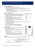 HAVO  Wiskunde A:  HF 2 Statistische Cyclus Oefentoets met antwoorden en uitleg 