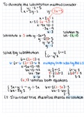 8.2 Solving Systems of Linear Equations by Substitution