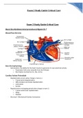 NR 340-Exam 2 Study Guide-Critical Care Graded A+