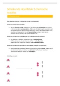 Scheikunde vwo 3 hoofdstuk 2 'chemische reacties'