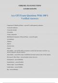 Ace GFI Exam Questions With 100% Verified Answers