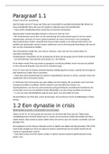 Geschiedenis Samenvatting China 6vwo