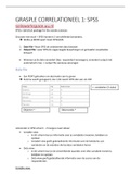 Grasple lessen E2C TOE 2022-2023 3 Toepassing van onderzoeksmethoden en statistiek (PSY) (201800055)