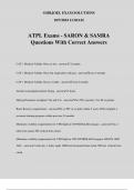 ATPL Exams - SARON & SAMRA Questions With Correct Answers